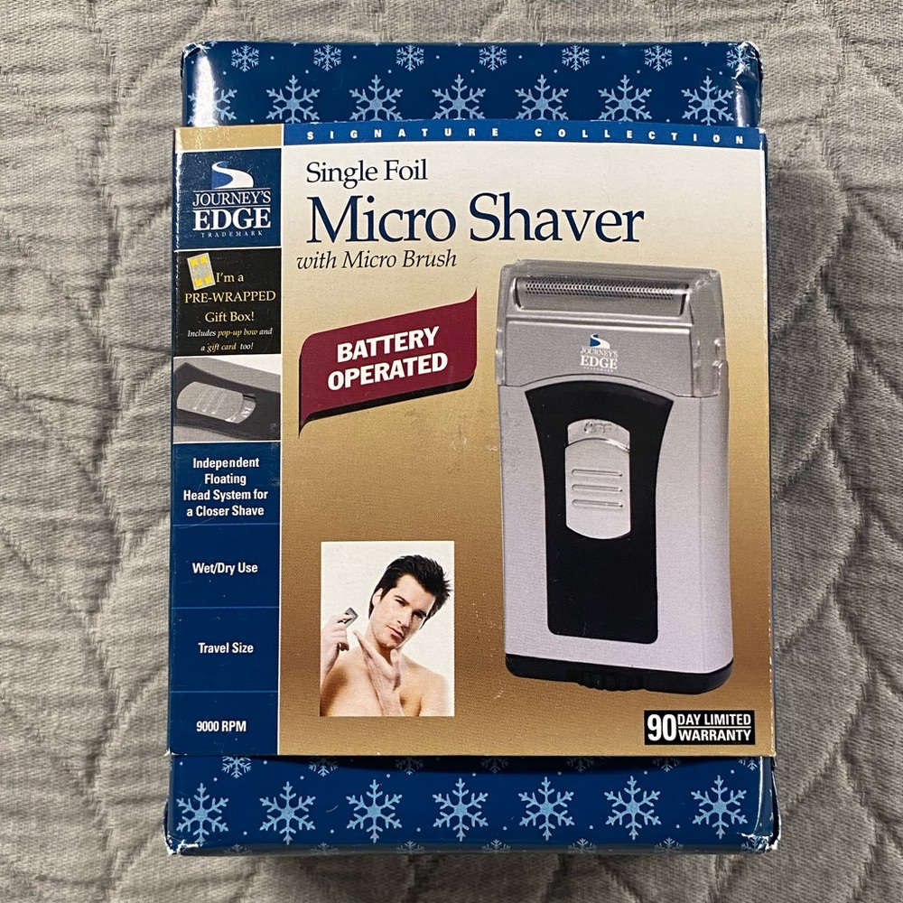 Single Foil Micro Shaver